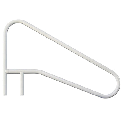 Saftron CBRTD-354-W Weather Resistant In Water Polymer Handrail, White (Used) - VMInnovations