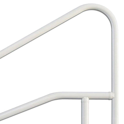 Saftron 3 Bend Weather Resistant In Water Polymer Handrail, White (Open Box) - VMInnovations