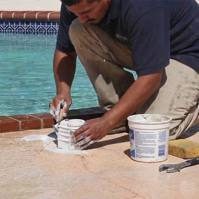 Saftron In Ground Swimming Pool and Spa Handrail Ladder Anchor Socket, White - VMInnovations