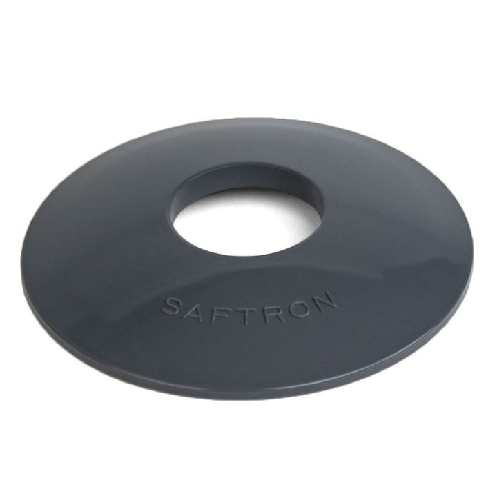 Saftron 48"x32" 4 Bend Figure 4 InGround Pool Return to Deck Rail, Graphite Gray