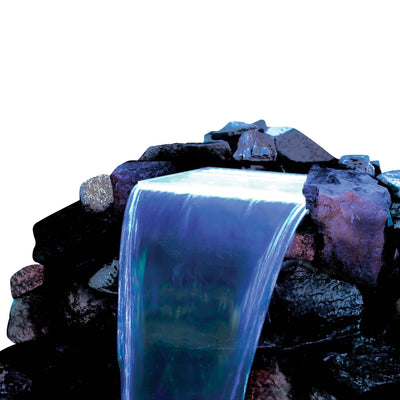 Gard'n Wise Danner Manufacturing Swimming Pool Waterfall Blue LED Light Spillway