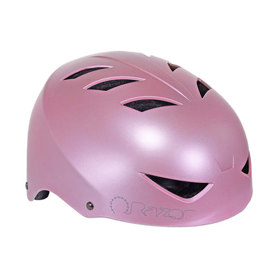 Razor V-12 Adult One Size Safety Multi Sport Bicycle Helmet, Pink Quartz (Used) - VMInnovations