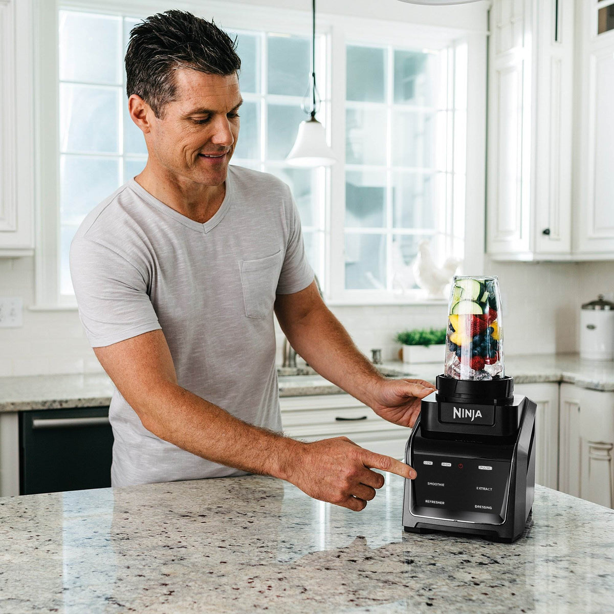 Ninja Intelli-Sense Blender Duo 72 Ounce Kitchen System (Open Box)