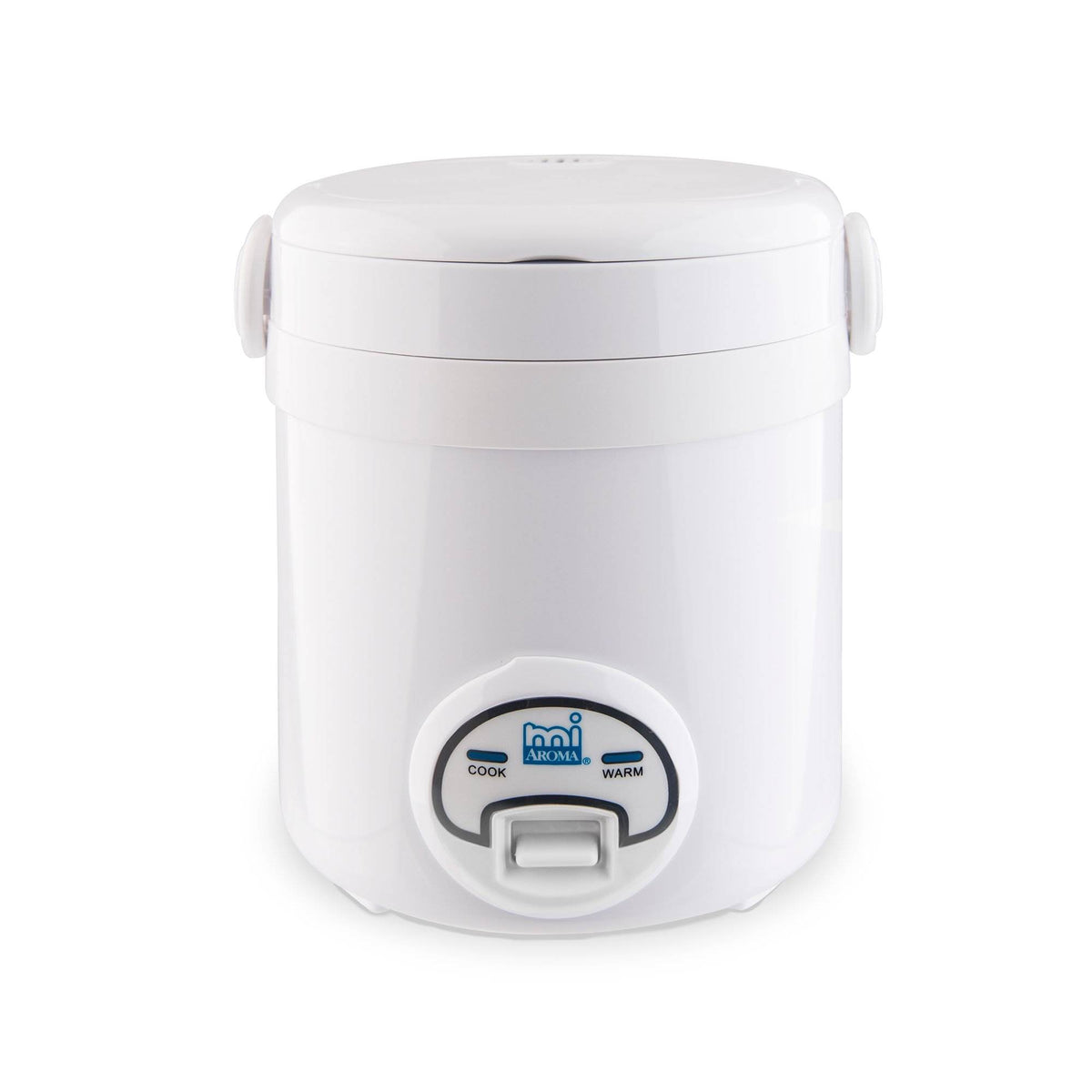 Aroma miAroma Mini 3 Cup Nonstick Dishwasher Safe Rice Cooker, White (Open Box)