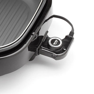 Aroma BPA Free Easy Clean Heavy Duty Nonstick 3 in 1 Grillet, Black (Open Box) - VMInnovations