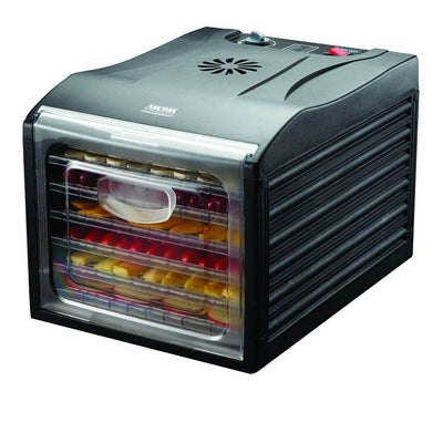 Aroma Housewares Professional 6 Tray Food Dehydrator (Open Box)