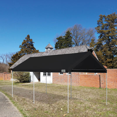 Caravan Canopy 10 x 20 Ft Straight Leg Instant Canopy Tent Set Black (For Parts) - VMInnovations