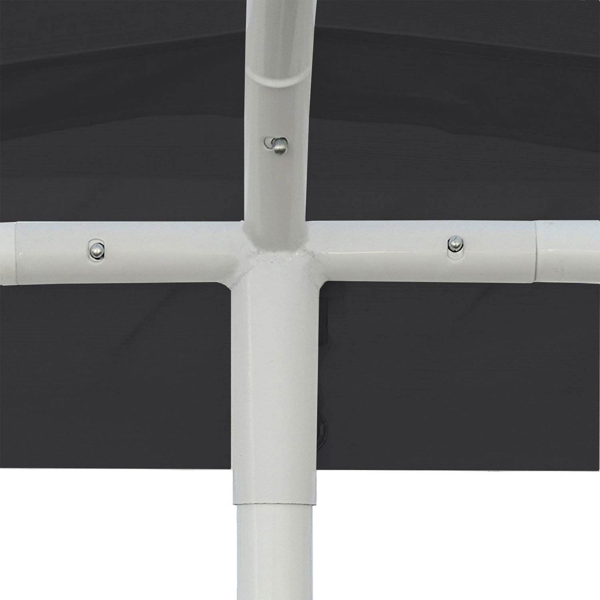 Caravan Canopy 10 x 20 Ft Straight Leg Instant Canopy Tent Set Black (For Parts) - VMInnovations