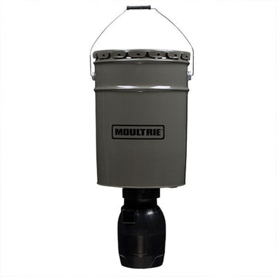 Moultrie 13282 6.5 Gallon Directional Hanging Bucket Auto Timer Game Deer Feeder