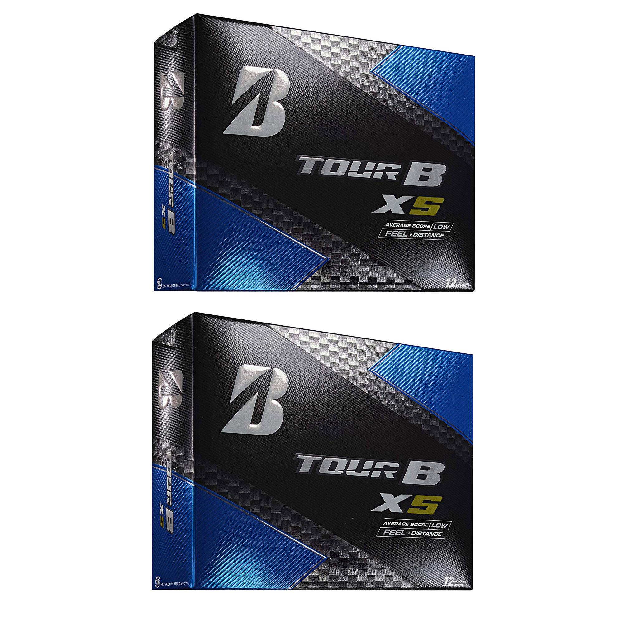Bridgestone Tour B XS Feel & Distance Golf Balls Low Average Score, 24 Balls