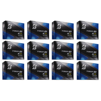 Bridgestone Tour B XS Feel & Distance Sport Golf Balls Low Average (12 Dozen)