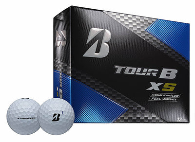 Bridgestone Tour B XS Feel & Distance Sport Golf Balls Low Average (12 Dozen)