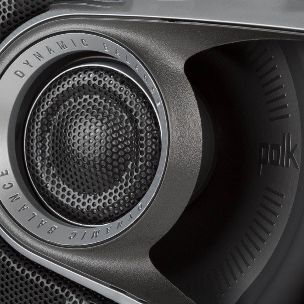 Polk Audio 6.5" 300W Coaxial Marine Speakers + 6x9" 360W 3-Way Speakers (2 Each)