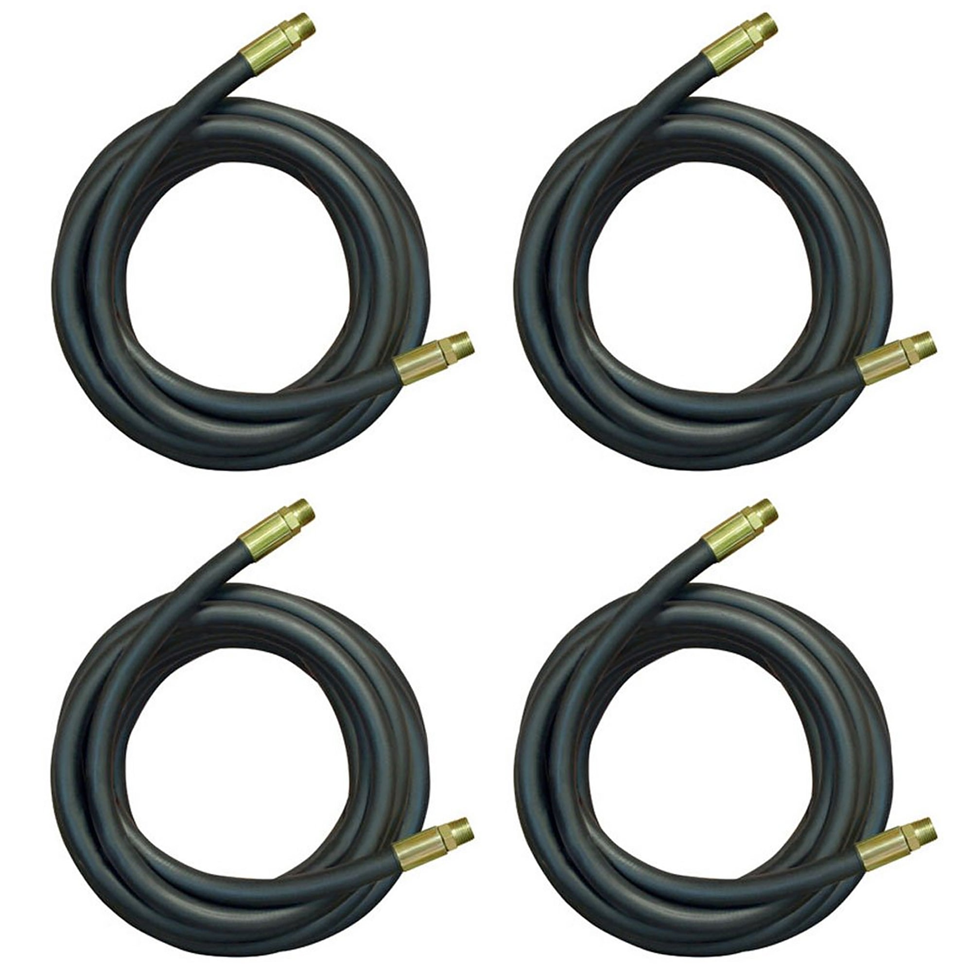 Apache 98398336-C 1/2" x 120" Hydraulic Hose, Male x Male Assembly (4 Pack) - VMInnovations