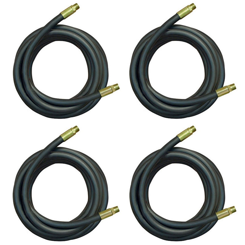 Apache 98398336-C 1/2" x 120" Hydraulic Hose, Male x Male Assembly (4 Pack)