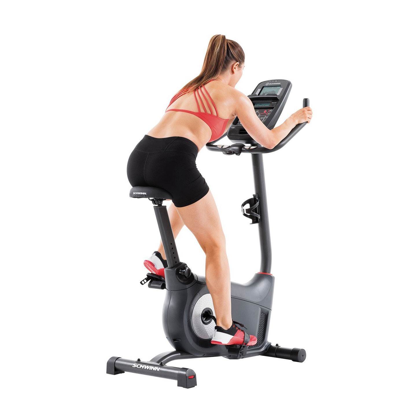 Schwinn Fitness Upright Stationary Cardio Home Workout Exercise Bike (For Parts)