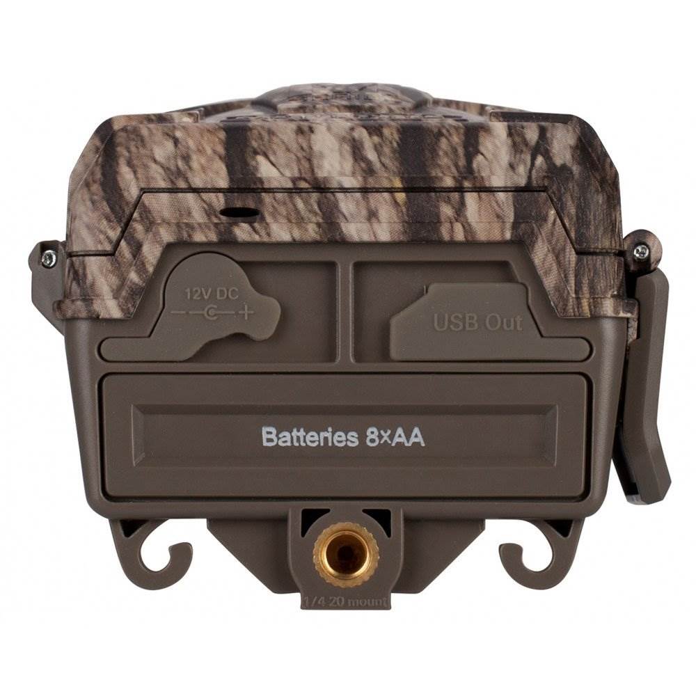 Moultrie M-50 20MP Low Glow Long Range IR Game Trail Camera, White Bark (4 Pack)