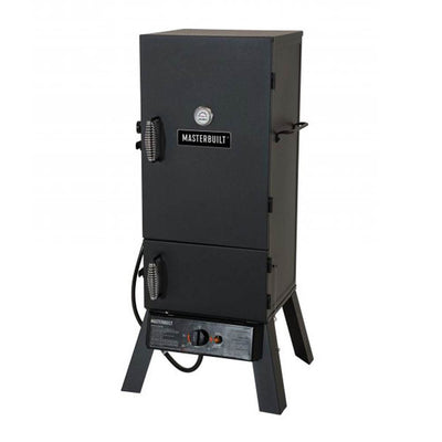 Masterbuilt 30" Outdoor Vertical Propane Gas BBQ Meat Smoker, Black (Open Box)