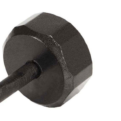 Marcy Pro TSA Hex 15 Pound Home Gym Iron Free Weight Single Dumbbell, Black (1)
