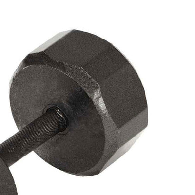 Marcy Pro TSA Hex 20 Pound Home Gym Iron Free Weight Single Dumbbell, Black (1)