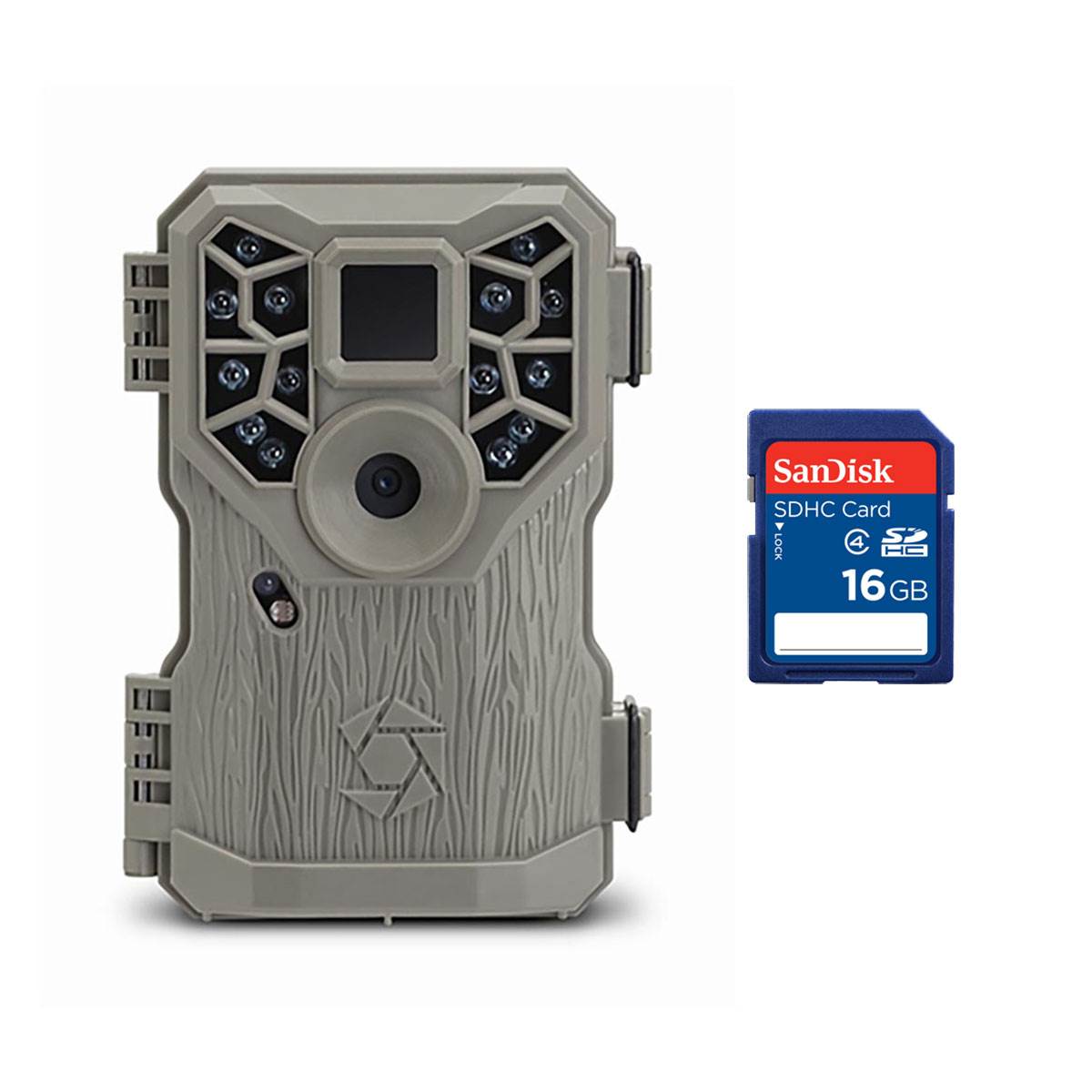Stealth Cam 8MP 14 IR Emitter Hunting Game Trail Camera with Video and SD Card