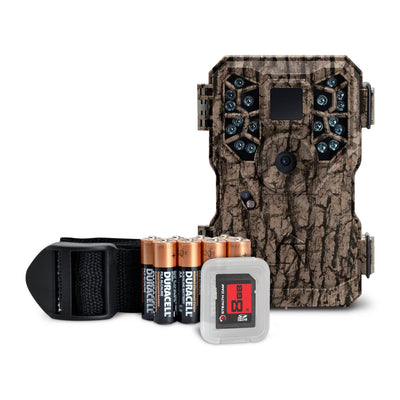 Stealth Cam 8MP Infrared Game Trail Camera, 2 Pack w/ SD Cards & Security Cases