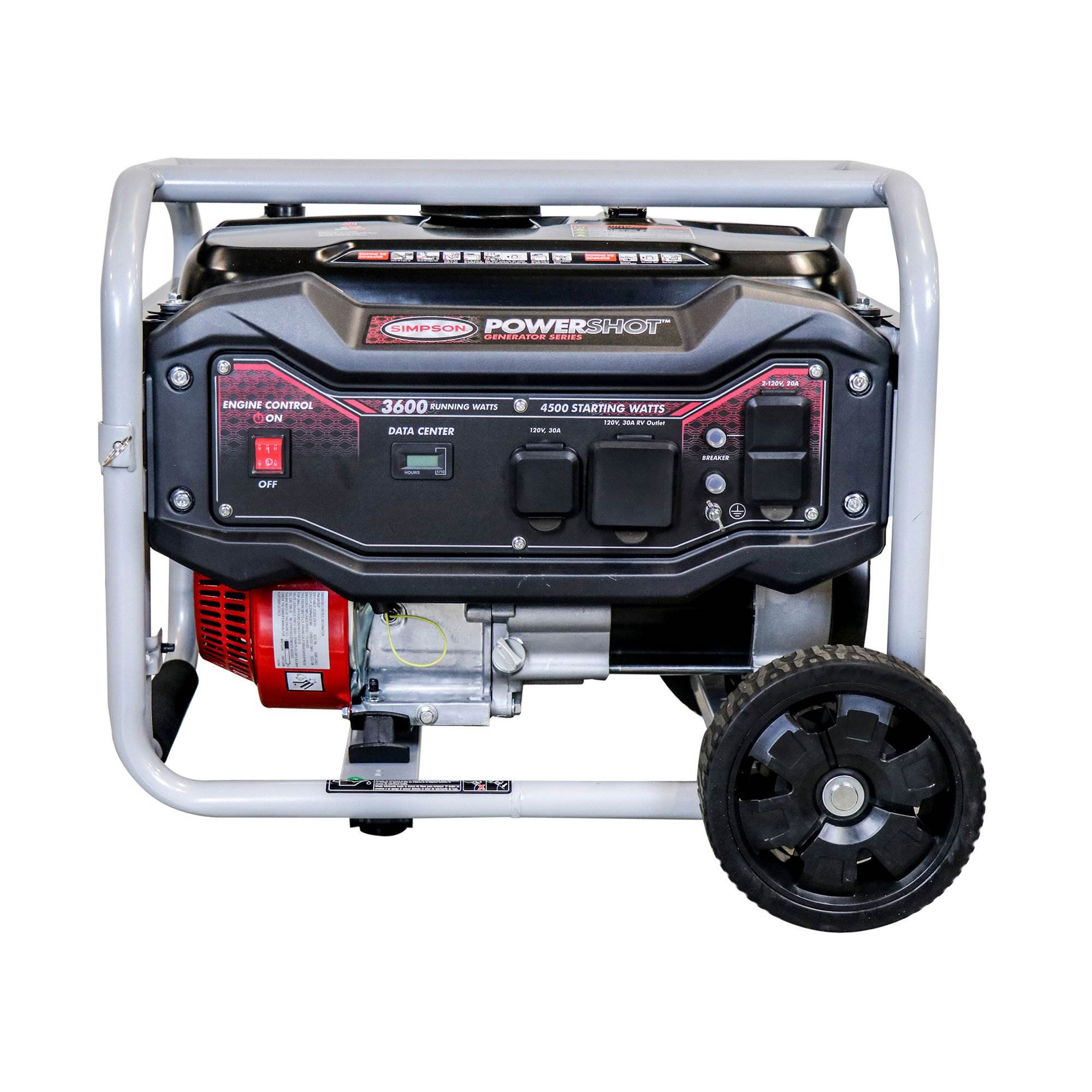 Simpson SPG3645 3,600 Watt 224cc Start Portable Generator Series (For Parts)