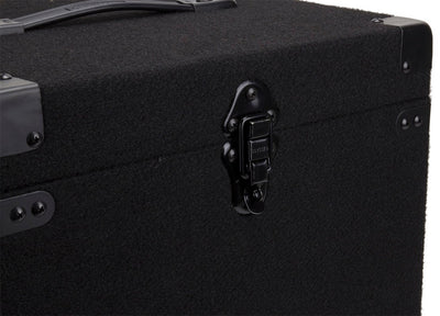 Odyssey Carpeted Pro DJ Case w/ Detachable Lid for 90 LP Vinyl Records (4 Pack) - VMInnovations
