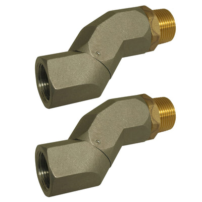 Apache 1-Inch Male Pipe Thread x 1-Inch Female Pipe Thread Fuel Swivel (2 Pack)