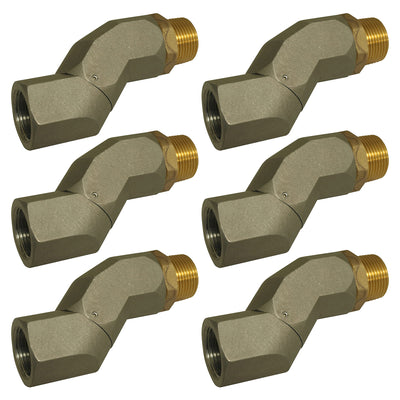 Apache 1-Inch Male Pipe Thread x 1-Inch Female Pipe Thread Fuel Swivel (6 Pack)