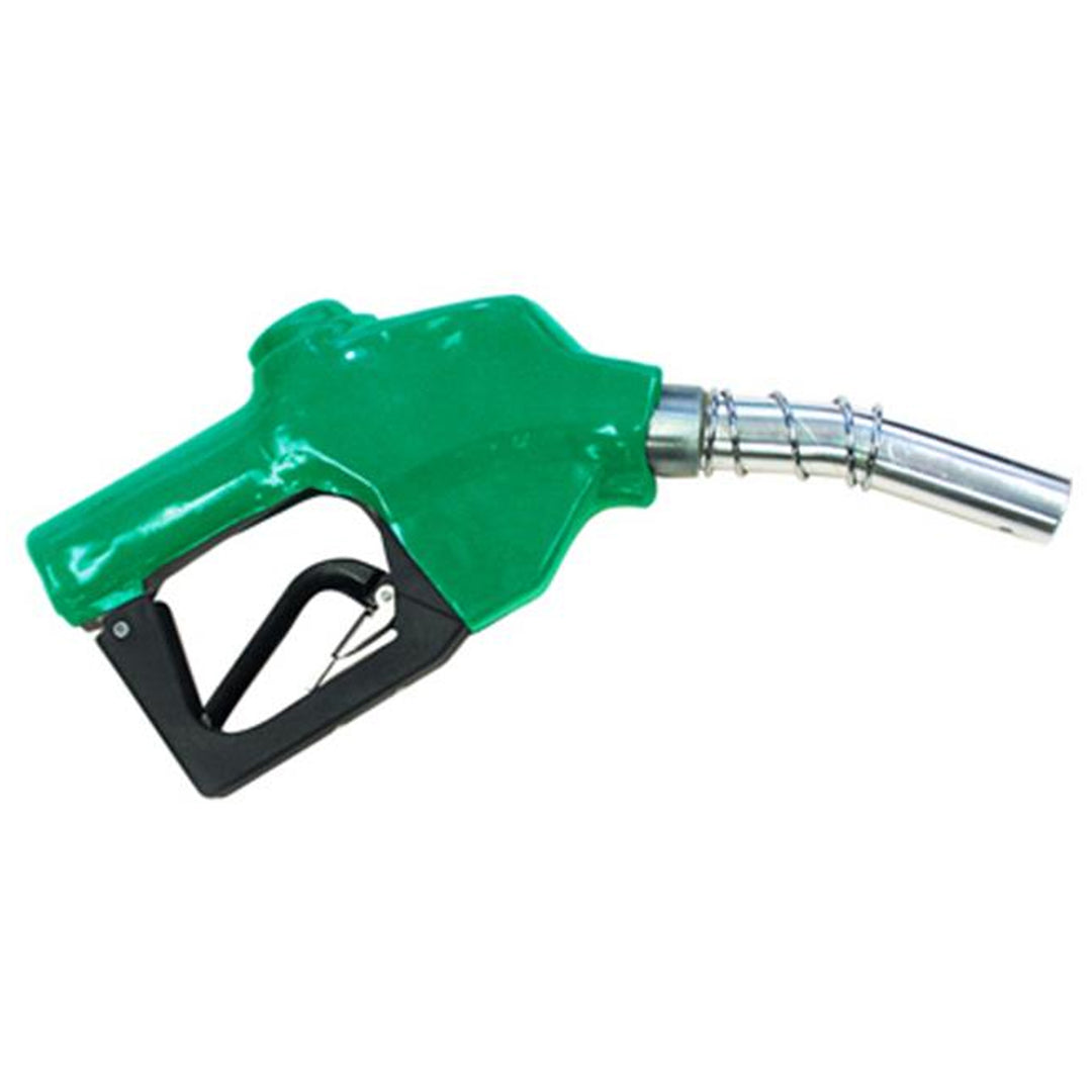 Apache Automatic Replacement Diesel Fuel Pump Transfer Nozzle, Green (6 Pack)