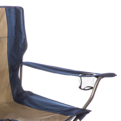 Kamp-Rite 2 Person Outdoor Tailgating Camping Double Folding Lawn Chair (4 Pack)