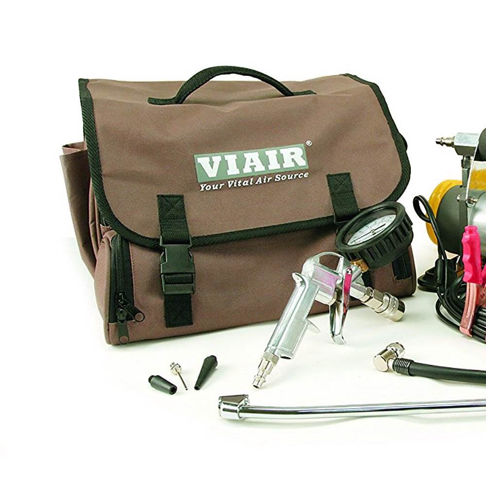 Viair 400P-RV 12V 150 PSI RV Air Compressor Kit + 2-Gallon Gasoline Container