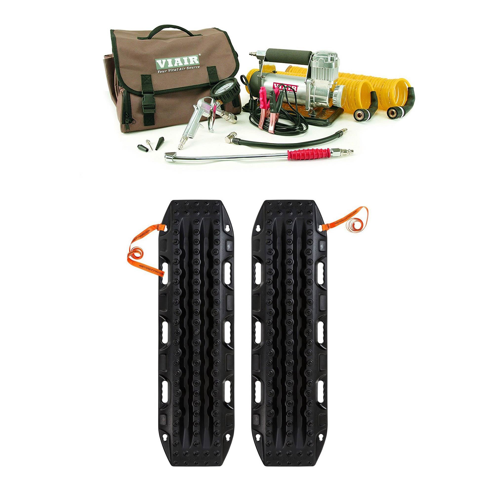 Viair 400P-RV 12V 150 PSI RV Air Compressor Kit + MAXTRAX MKII Recovery Device