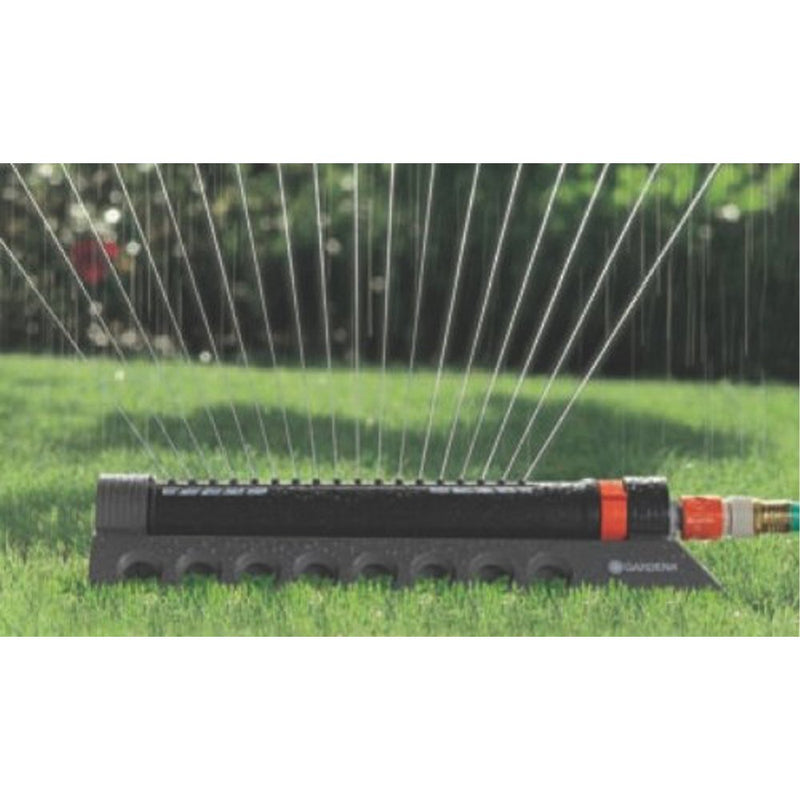 Gardena Aqua Zoom Oscillating Sprinkler Bundle with 2 Quick Connect Water Timers