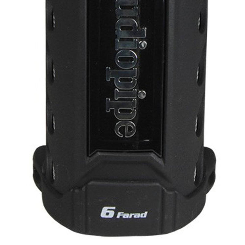Audiopipe 6 Farad Power Car Audio Capacitor Digital Display Black (Open Box)
