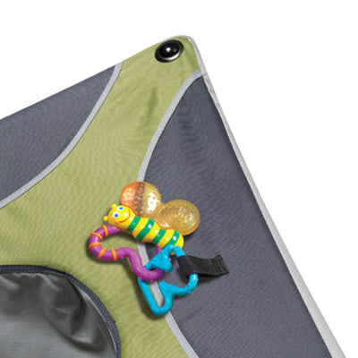 KidCo GoPod Adjustable Height Travel Activity Seat with Floor Mat, Pistachio