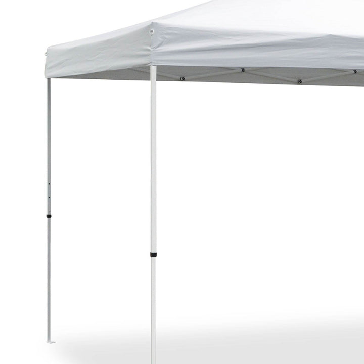 Caravan Canopy Sports V Series 2 Pro 10x10Ft Straight Leg Tent, White (Open Box) - VMInnovations