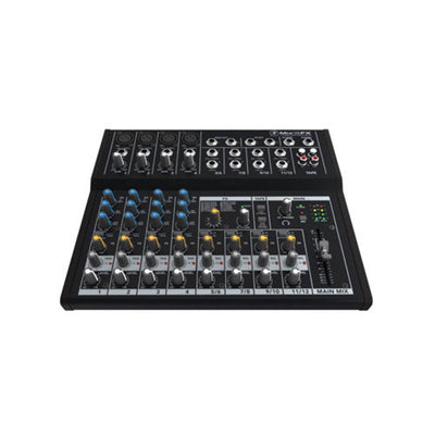Mackie MIX Series 12 Channel Compact DJ Mixer w/ Effects, Black (Open Box)