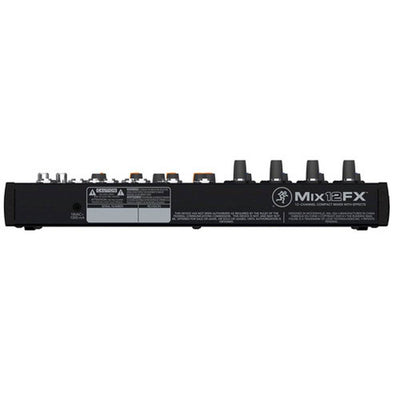 Mackie MIX Series 12 Channel Compact DJ Mixer w/ Effects, Black (Open Box)