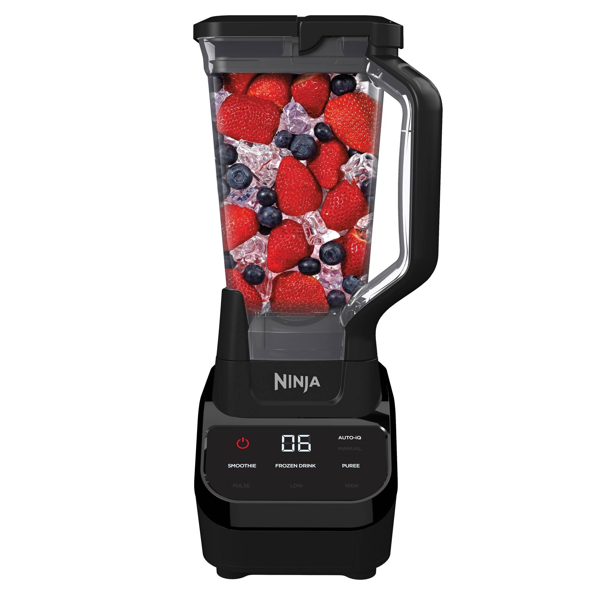 Ninja Professional Blender (Certified Refurbished) + Drink Healthy Recipe Book