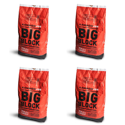 Kamado Joe All Natural Big Block Argentinian XL Premium Charcoal, 20 Lb (4 Pack)