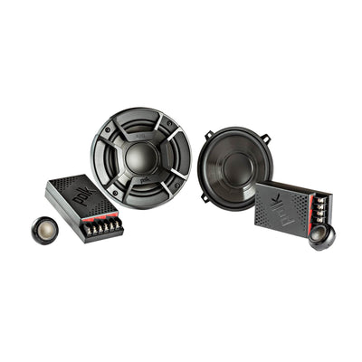 Polk Audio 5.25" 300 Watt 2 Way + Boss 6x9" 3 Way Chaos Exxtreme Car Speakers
