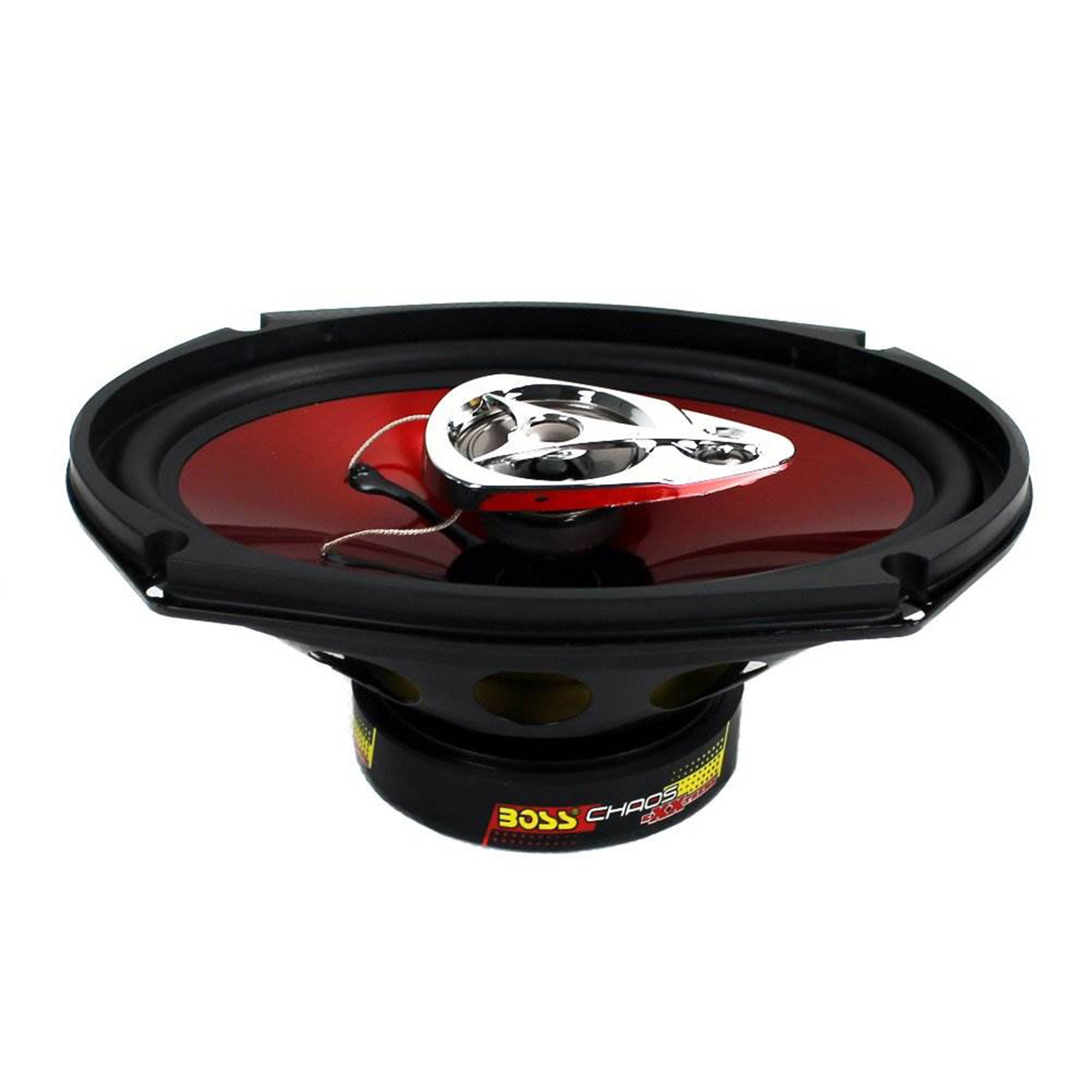 Polk Audio 5.25" 300 Watt 2 Way + Boss 6x9" 3 Way Chaos Exxtreme Car Speakers