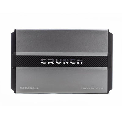 Crunch Power Drive Max 4 Channel + Soundstorm 8 Gauge Car Amp Wiring Kit