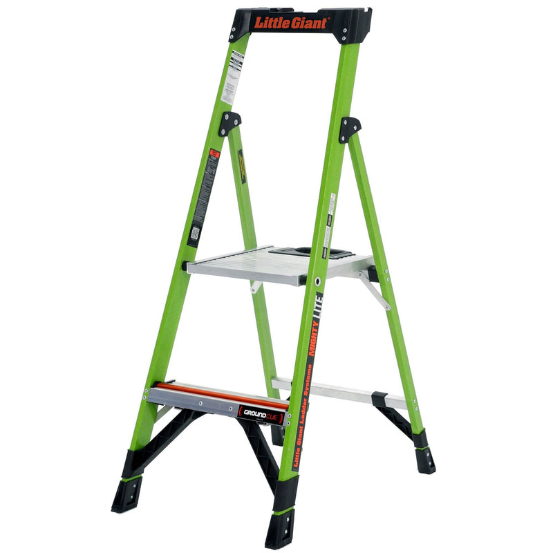 Little Giant Ladders MightyLite 4 Foot 300 Pound Lightweight Folding Stepladder
