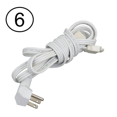 Sylvania LIGHTIFY Power Cord for LED Under Cabinet Smart Lighting (6 Pack)