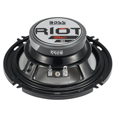 Polk Audio 150W Coaxial Speakers w/ Boss 300W Car Audio Coaxial 4 Ohm Speakers
