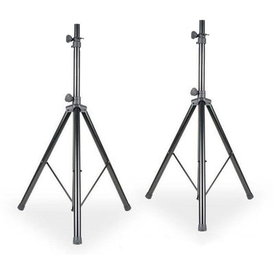 American DJ Universal ACCU Speaker Stands + Peavey Carpeted Pro Speaker System