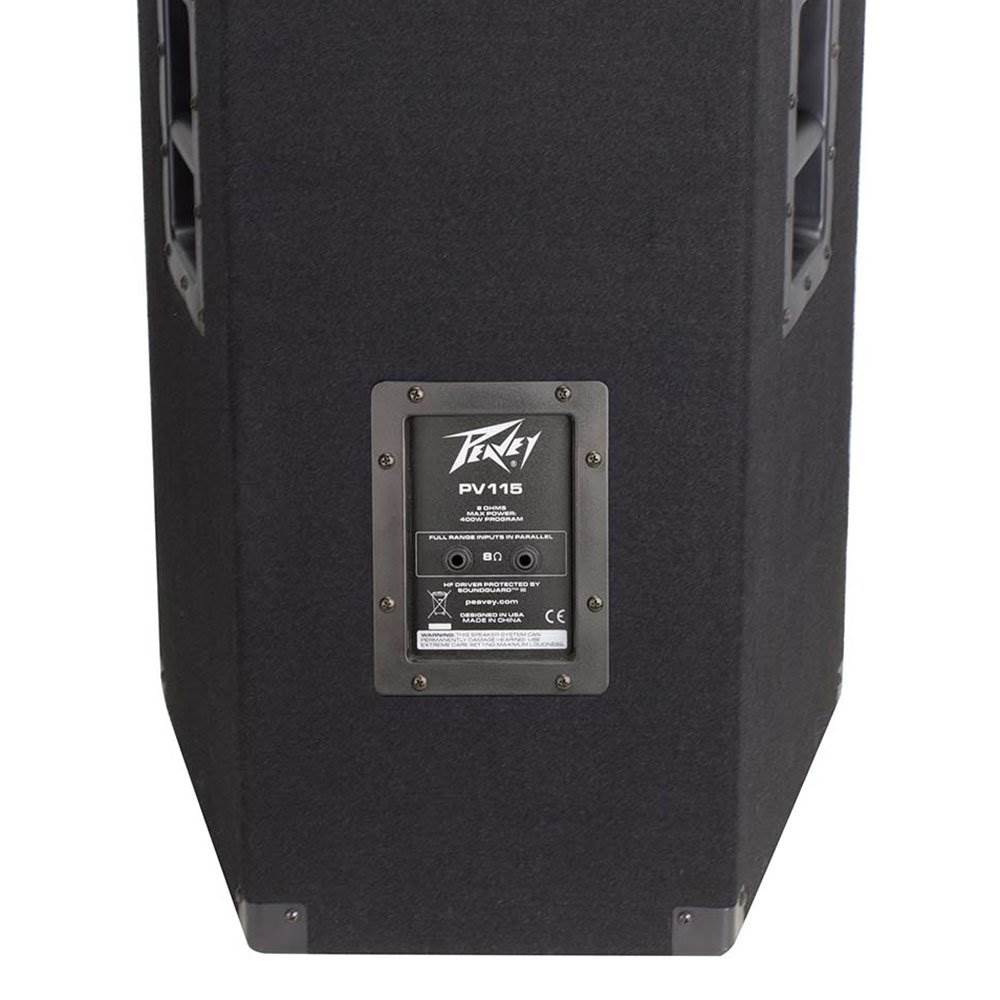 American DJ Universal ACCU Speaker Stands + Peavey Carpeted Pro Speaker System
